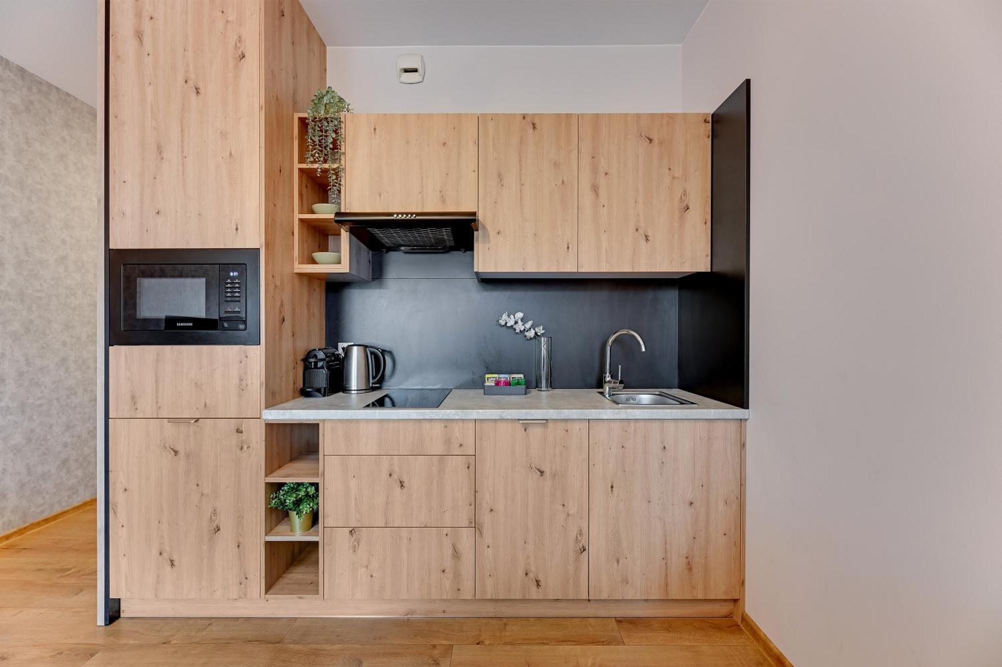 Bastion Walowa City Center By Downtown Apartments 格但斯克 客房 照片