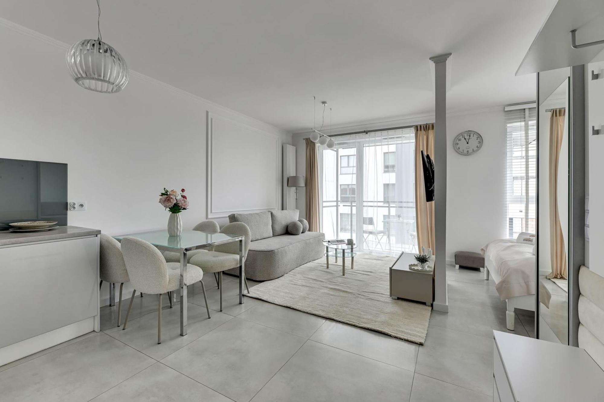 Bastion Walowa City Center By Downtown Apartments 格但斯克 客房 照片